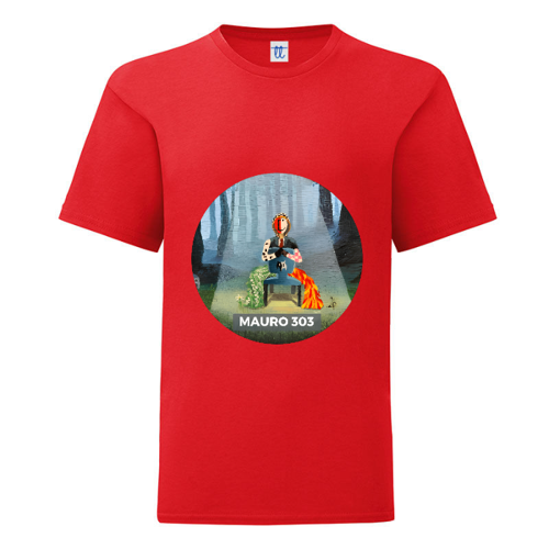 Immagine di T-Shirt Bambino Gildan Soft Style logo Mauro