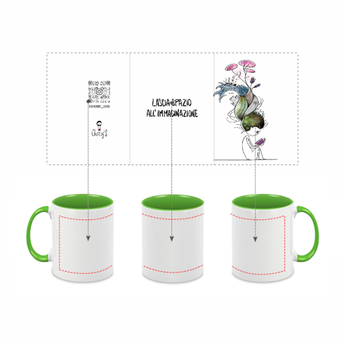 Immagine di Tazza in ceramica 325ml - Immagination