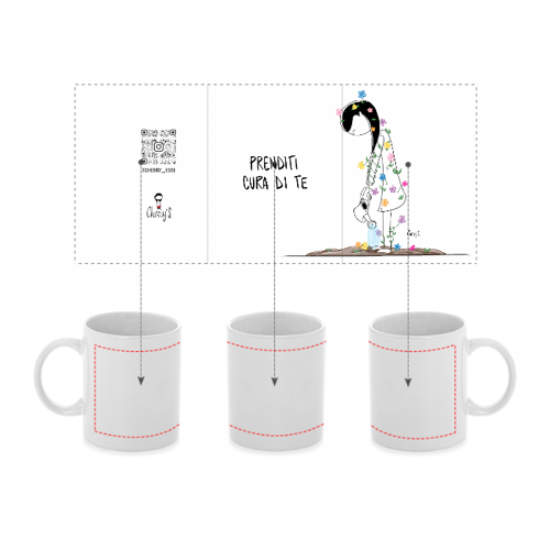 Immagine di Tazza in ceramica - Annaffiarsi