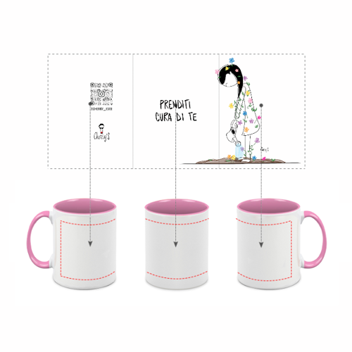 Immagine di Tazza in ceramica - Annaffiarsi