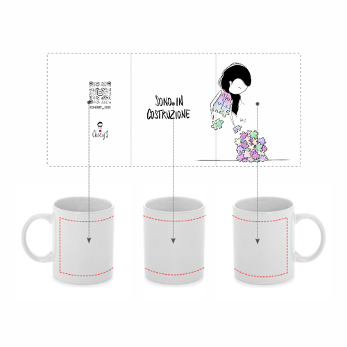Immagine di Tazza in ceramica - Puzzle