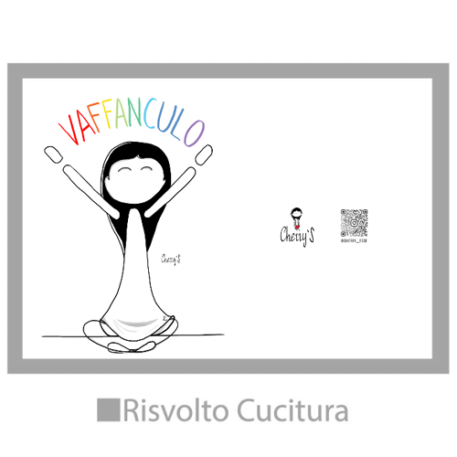 Immagine di Tovaglietta In Tessuto - Vaffa 1
