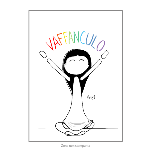 Immagine di Poster 50x70 - Vaffa 1