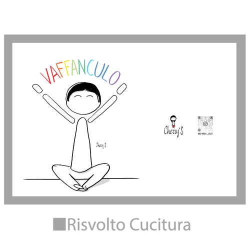 Immagine di Tovaglietta In Tessuto - Vaffa 2