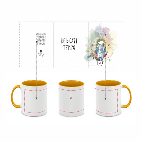Immagine di Tazza in ceramica 325ml - Autunno