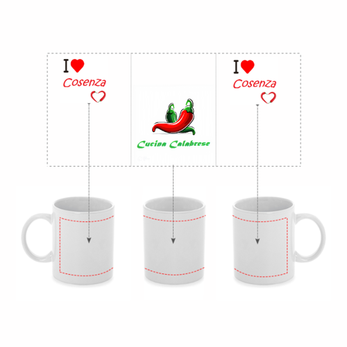 Immagine di Tazza in ceramica Cosenza