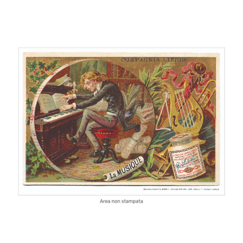 Immagine di ARTI BELLE 1° – 03: La musique Poster 40x28cm