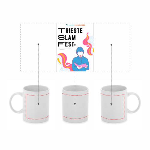 Immagine di Tazza in ceramica - Trieste Slam Fest