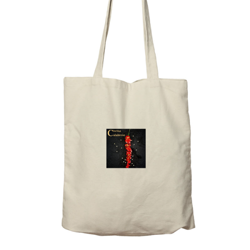 Immagine di Shopper in cotone Cucina Calabrese Organic
