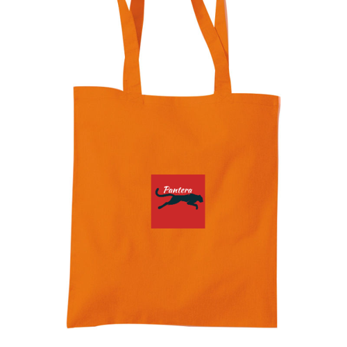 Immagine di Shopper in cotone Pantera