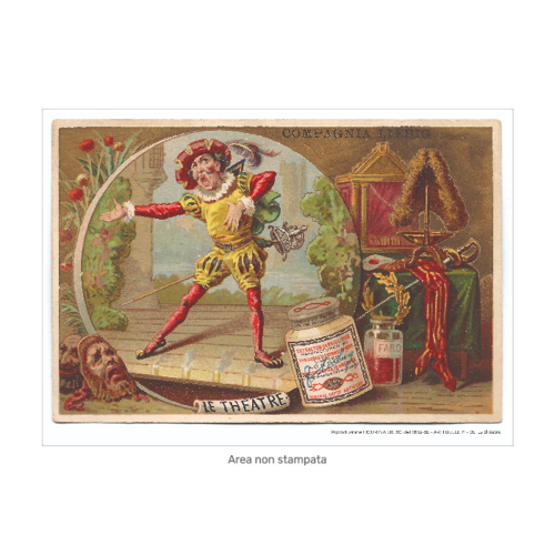 Immagine di ARTI BELLE 1° – 05: La théatre Poster 40x28cm