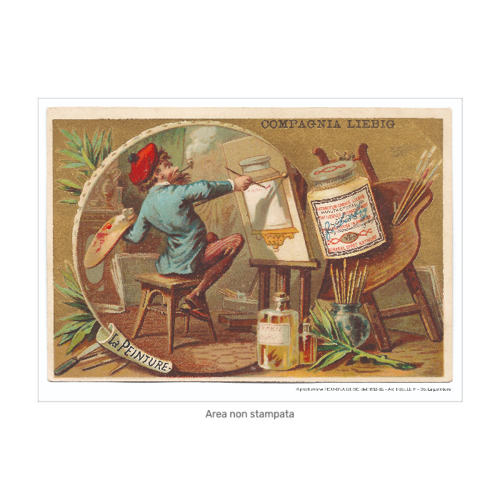 Immagine di ARTI BELLE 1° – 06: La peinture Poster 40x28cm