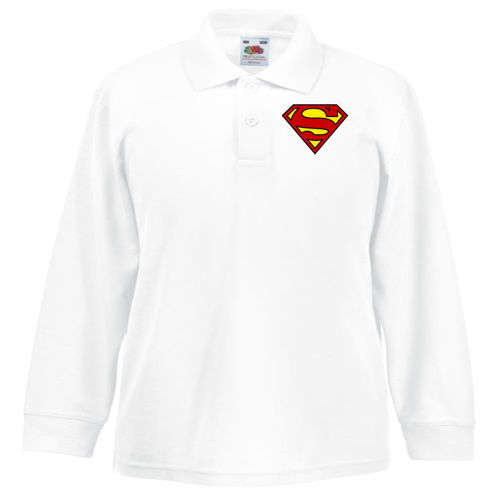 Immagine di Polo bambino manica lunga Fruit-Superman