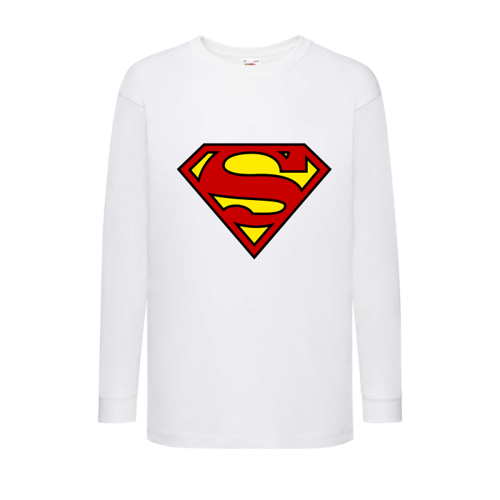 Immagine di T-Shirt bambino manica lunga Fruit Valueweight-Superman