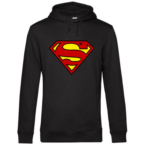 Immagine di Felpa Cappuccio Uomo B&C Organic Hooded-Superman