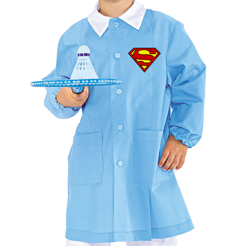 Immagine di Grembiule asilo azzurro-Superman