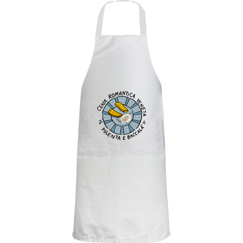 Immagine di Grembiule 2 tasche - POLENTA E BACCALÀ