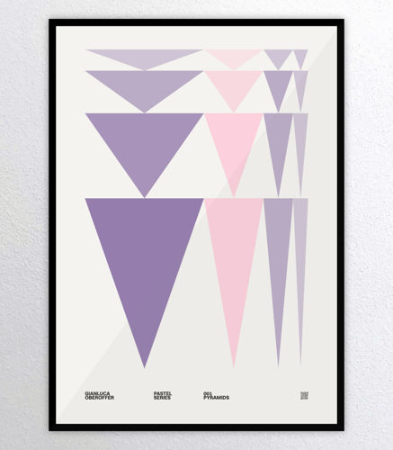 Immagine di "PYRAMIDS" W - PASTEL SERIES