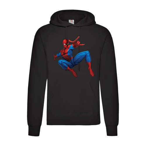 Immagine di Felpa Cappuccio Classic Spiderman Figura