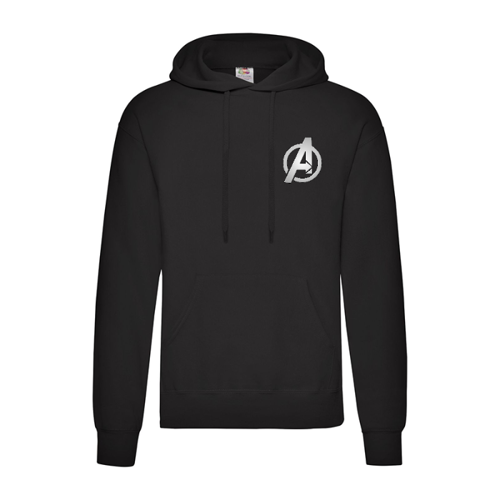 Immagine di Felpa Cappuccio Classic Logo Cuore Avengers