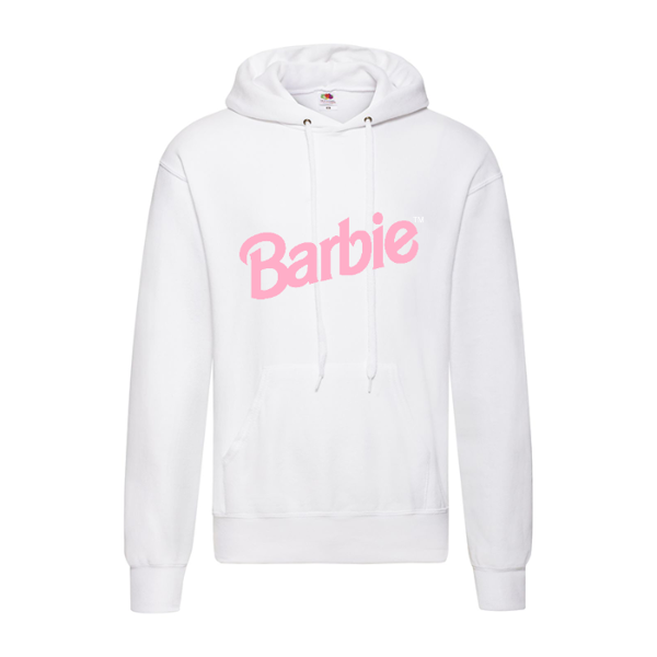 Immagine di Felpa Cappuccio Classic Barbie Logo rosa