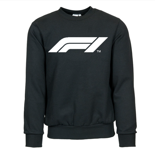 Immagine di Felpa Girocollo Uomo Fomula 1 Logo Bianco