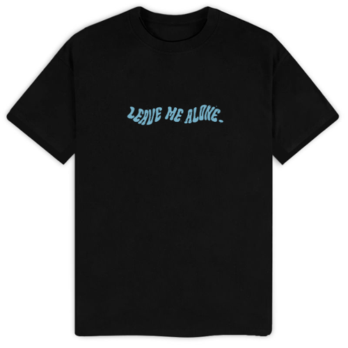 Immagine di T-Shirt adulto - leave me alone - blue