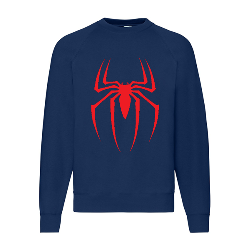 Immagine di Felpa Girocollo Classic Ragno Spiderman Rosso