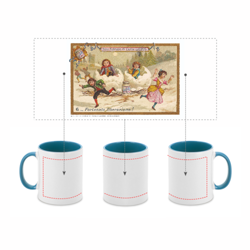 Immagine di VALANGA O PALLE DI NEVE – 06: Fortunata liberazione! - Tazza in ceramica