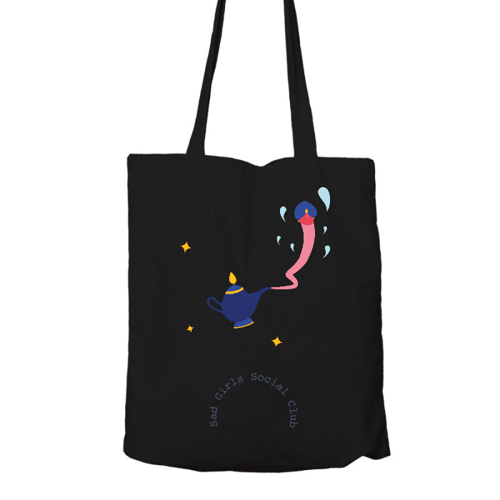 Immagine di Tote Bag Sad Girls Social Club - WISH ME...LUCKY
