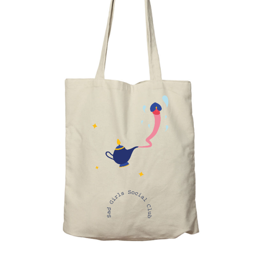 Immagine di Tote Bag Sad Girls Social Club - WISH ME...LUCKY