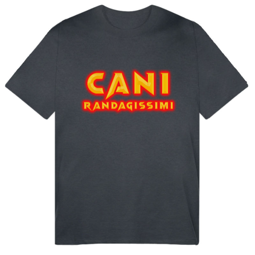 Immagine di CANI RANDAGISSIMI TEXT - BAND TEE