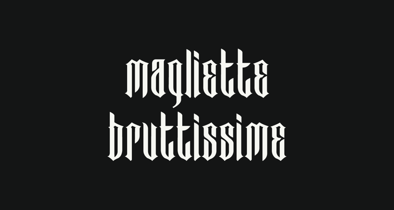 Immagine per la categoria MAGLIETTE BRUTTISSIME