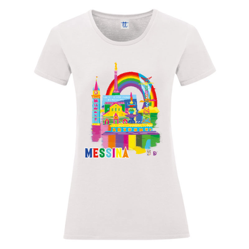 Immagine di T-Shirt Donna-MESSINA COLLEZIONE "TERRA MIA"
