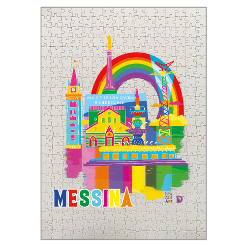 Immagine di Puzzle A3-MESSINA COLLEZIONE TERRA MIA