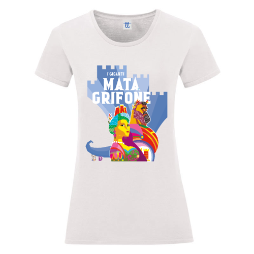 Immagine di T-Shirt Donna-MATA E GRIFONE COLLEZIONE "TERRA MIA"