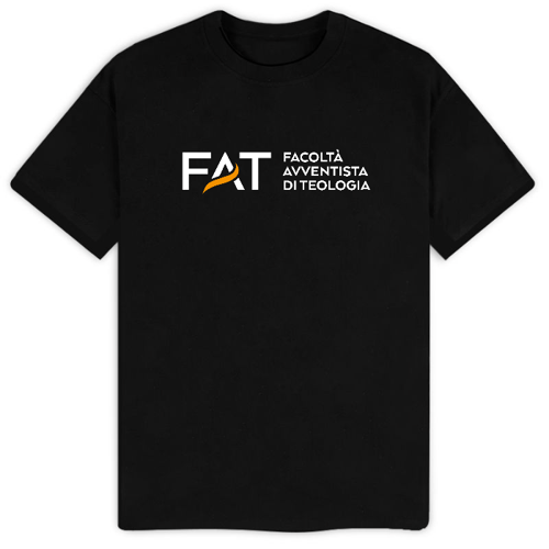Immagine di T-Shirt Uomo B&C #ORGANIC E150-Logo-FAT_Verticale-3500_White
