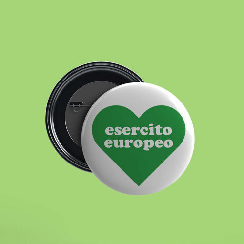 Immagine di 5 Spille ESERCITO EUROPEO