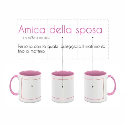 Immagine di Tazza Amica della sposa 