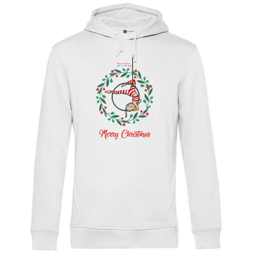 Immagine di Hoodie Christmas Hoop - Felpa Cappuccio Donna