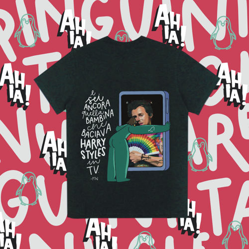 Immagine di T-Shirt Scrivile scemo