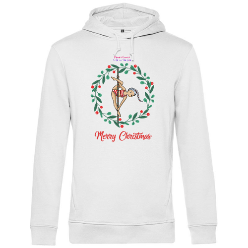 Immagine di Hoodie Christmas Pole 2 - Felpa Cappuccio Donna