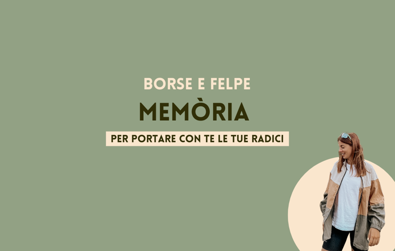 Immagine per la categoria Borse e felpe "Memòria"