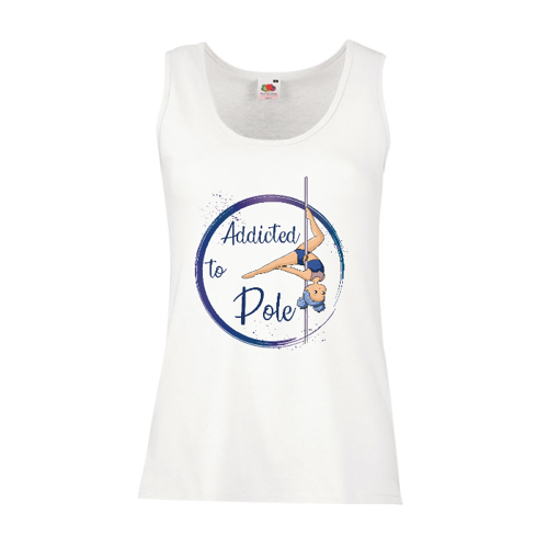 Immagine di Tank top Cotton "ADDICTED" - Canottiera Cotone
