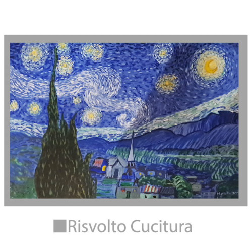 Immagine di Tovaglietta In Tessuto notte stellata