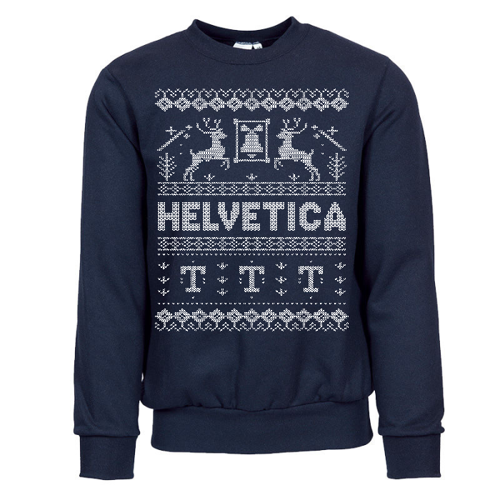 Immagine di Helvetica / Felpa Natalizia