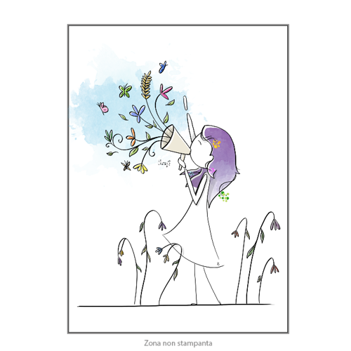Immagine di Poster Premium 50x70 - Urla l'amore