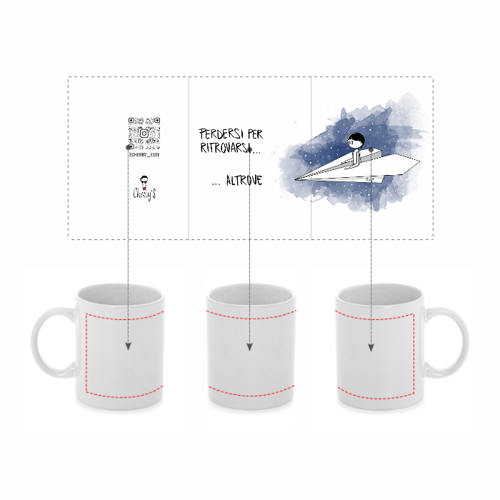 Immagine di Tazza in ceramica - Aereo