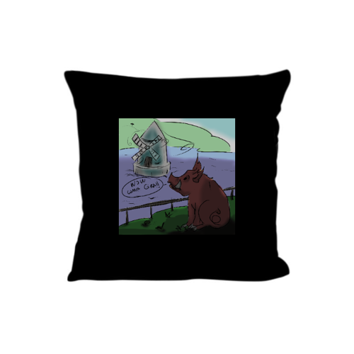 Immagine di Cuscino cinghialino e mulino