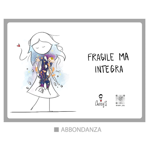 Immagine di Tovaglietta PVC - Fragile ma integra